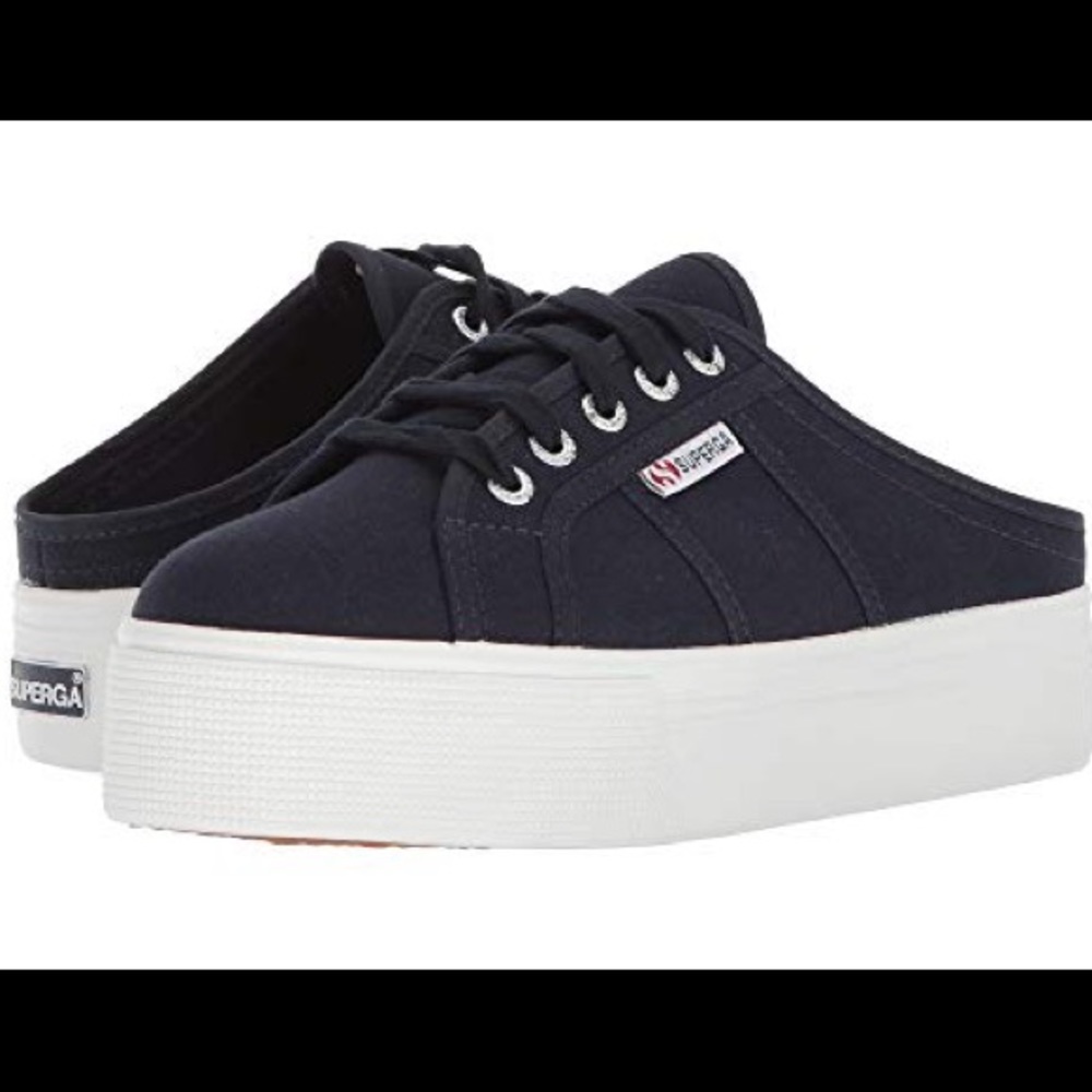 Mule platform Superga sneakers